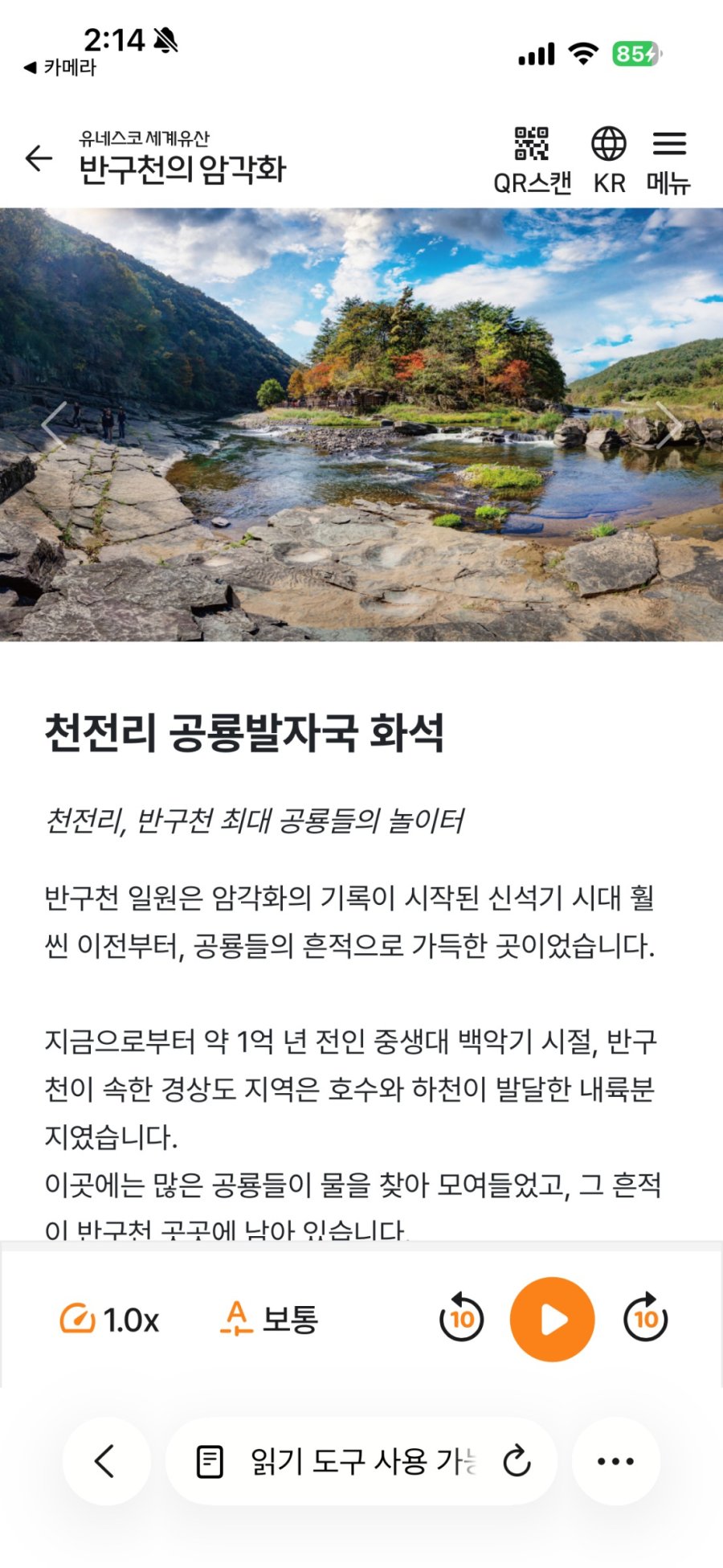 서비스 화면